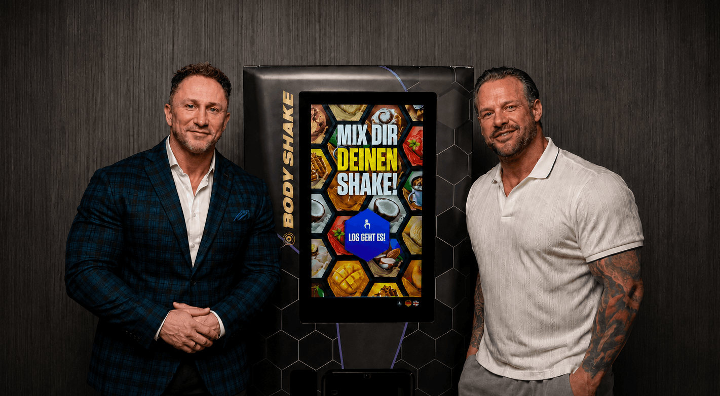 Steve Hachenberger und Daniel Ratzow – Gründer und Geschäftsführer von BODYSHAKE®